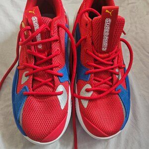 Puma J. Cole RS- Dreamer Super Mario Brothers Nintendo Tennis Shoes Size Boys 7C